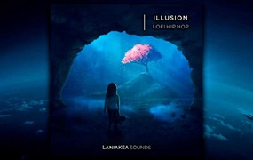 412组复古嘻哈萨克斯贝斯鼓循环低音音效WAV格式素材包 Laniakea Sounds – Illusion Lofi Hip Hop