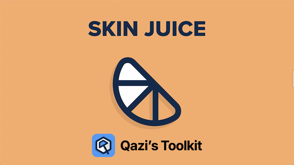 QT Skin Juice Mixer – Qazi’s Toolkit 复古胶片美学Netflix级电影感人像肤色调整达芬奇调色DCTL插件 , 第1张