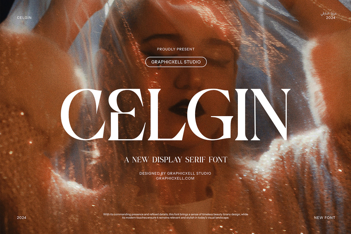 时尚复古品牌杂志婚礼设计衬线英文字体安装包 Celgin – Elegant Serif Font , 第1张