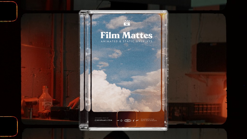 永恒复古电影美学胶片边框模拟叠加层视频特效素材 CINEGRAMS – Film Mattes & Borders , 第1张