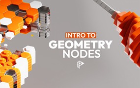 Blender全面介绍几何节点视觉动态新手入门基础教程 中文字幕 Intro To Geometry Nodes