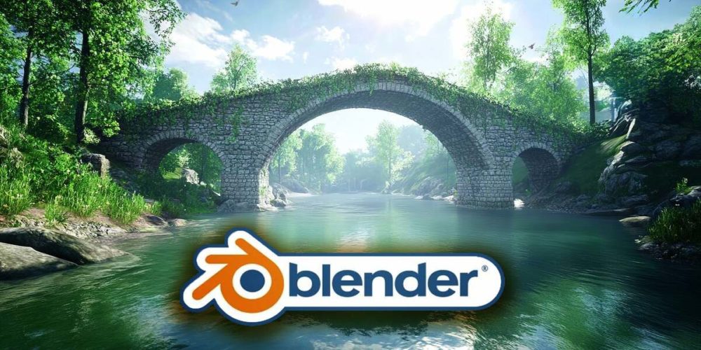 Blender利用几何节点创建3D桥梁模型视频教程 中英文字幕 Blender Geometry Nodes – Procedural Bridge Generator , 第1张