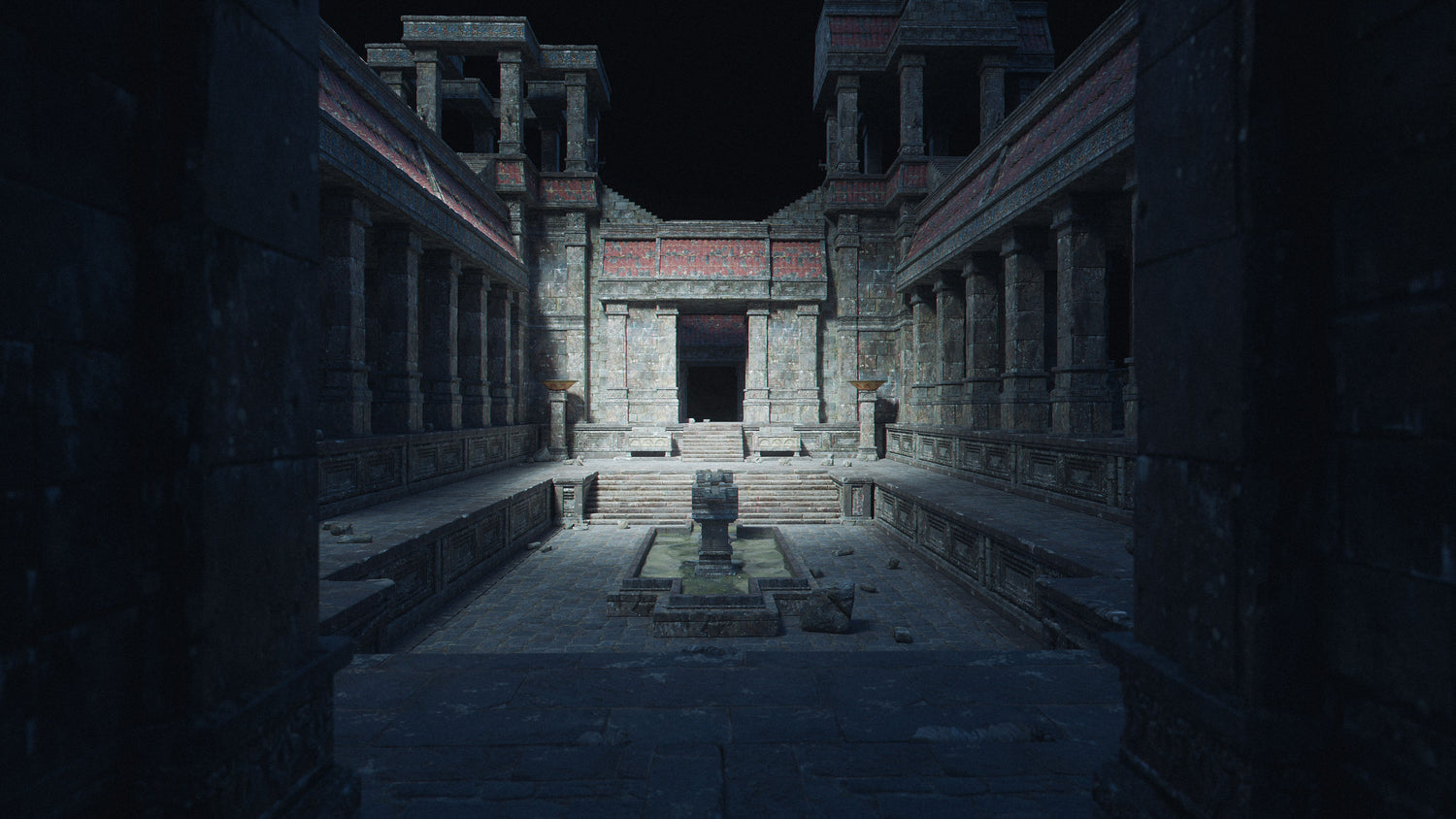 Blender失落古迹帝国寺庙古墓探险神秘遗迹场景元素3D模型 KitBash3D – Secrets of the Luminara , 第8张