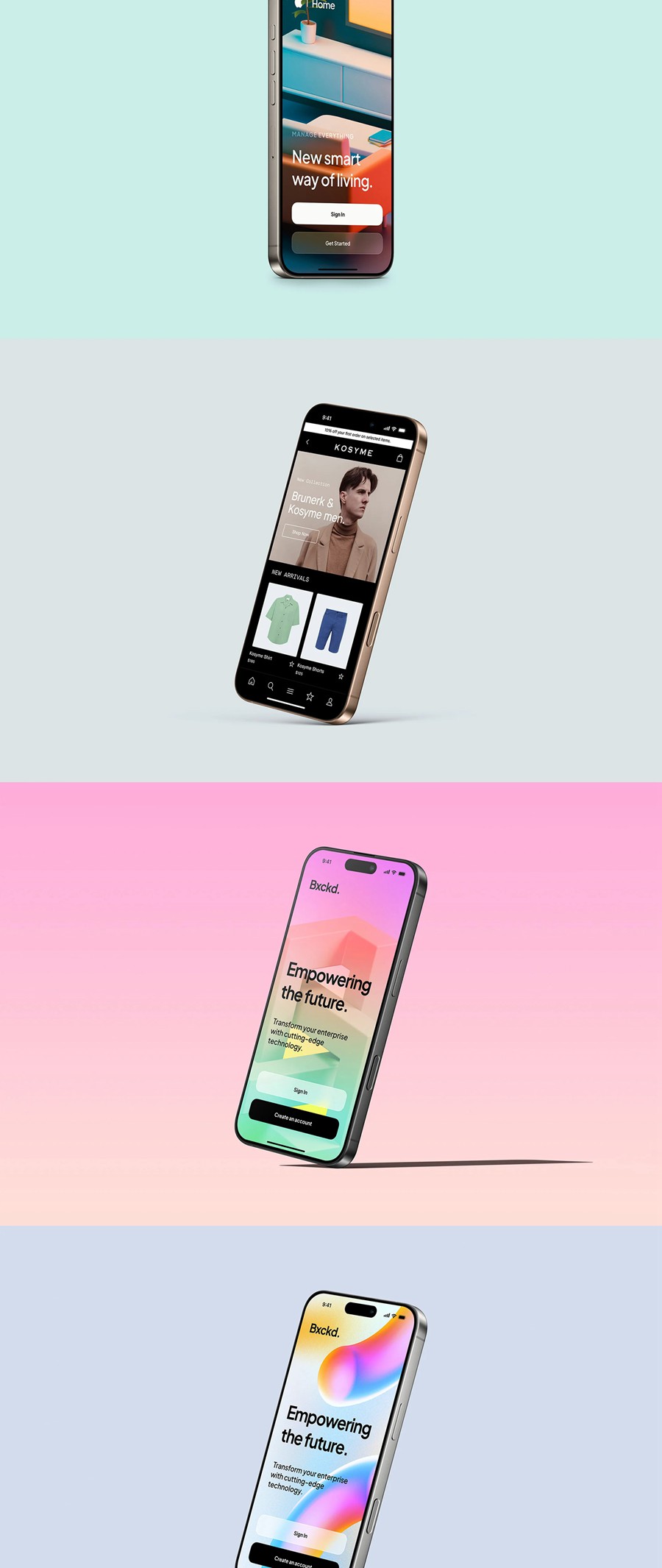 24款钛金属苹果iPhone 16 Pro手机UI广告设计展示贴图PSD样机MOCKUP模板 iPhone 16 Pro – 24 Mockups Scenes , 第19张