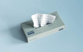 逼真纸抽纸巾抽纸包装纸盒外观设计PS智能贴图样机模板素材 Tissue Box Mockup