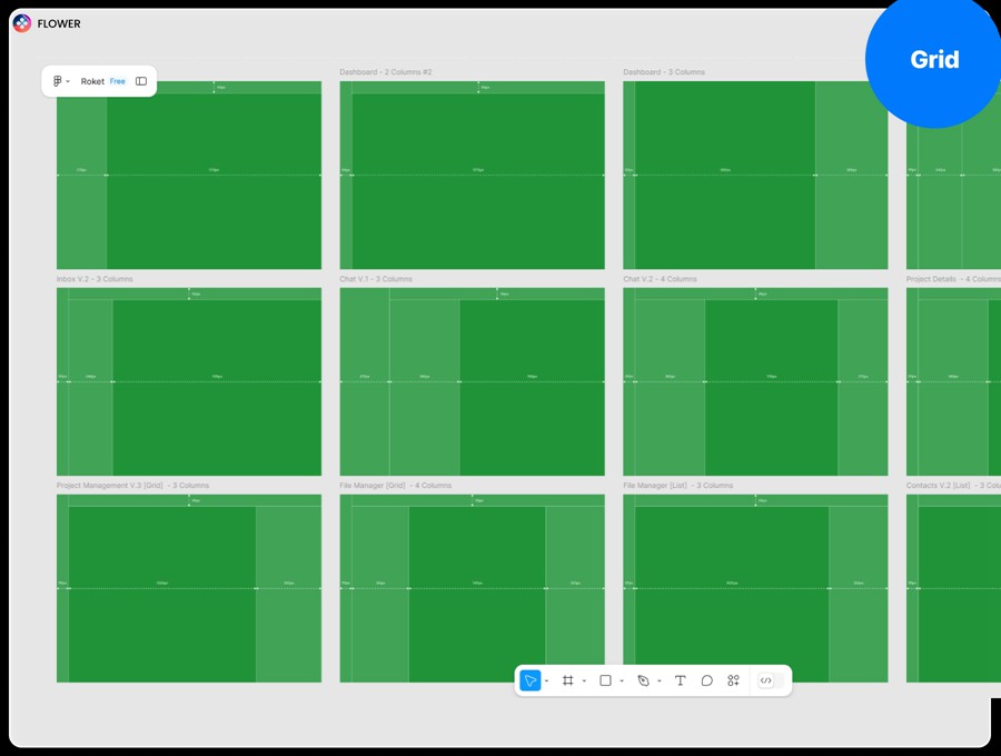 110+屏电子商务商城销售数据统计仪表盘web ui界面设计figma模板套件 CRM Dashboard UX UI Kit , 第7张