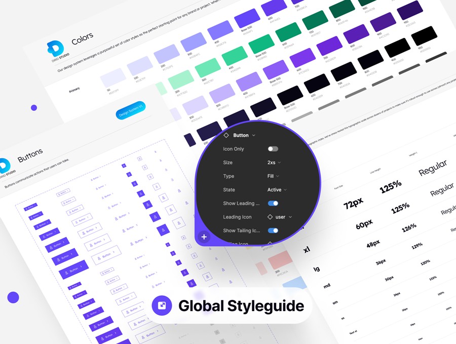 60屏双配色旅行社旅游路行景点门票预订APP UI界面设计Figma模板套件 Travo – Travel Agency App UI Kit , 第4张