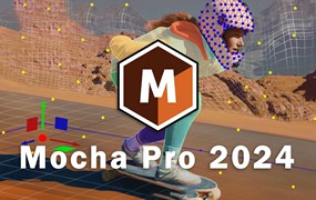 摄像机反求跟踪摩卡软件AE/PR/OFX/达芬奇/AVX插件Mocha Pro 2024 v11.5.1 CE Win