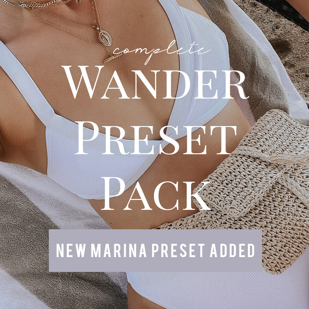 Allison Kelley – WANDER COMPLETE | Desktop + Mobile Presets 插件预设 第1张