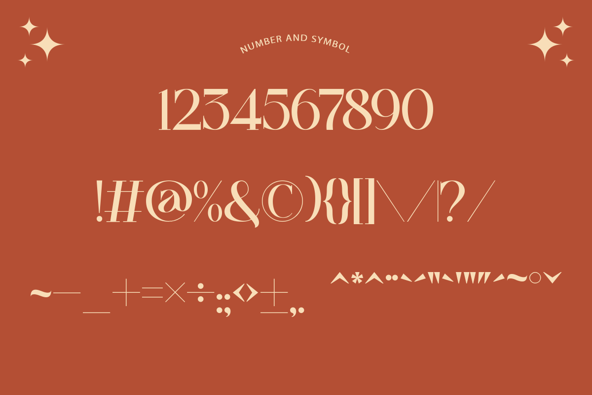 时尚优雅品牌包装婚礼请柬设计衬线英文字体安装包 Regal Flourish – Modern Unique Serif Font , 第6张