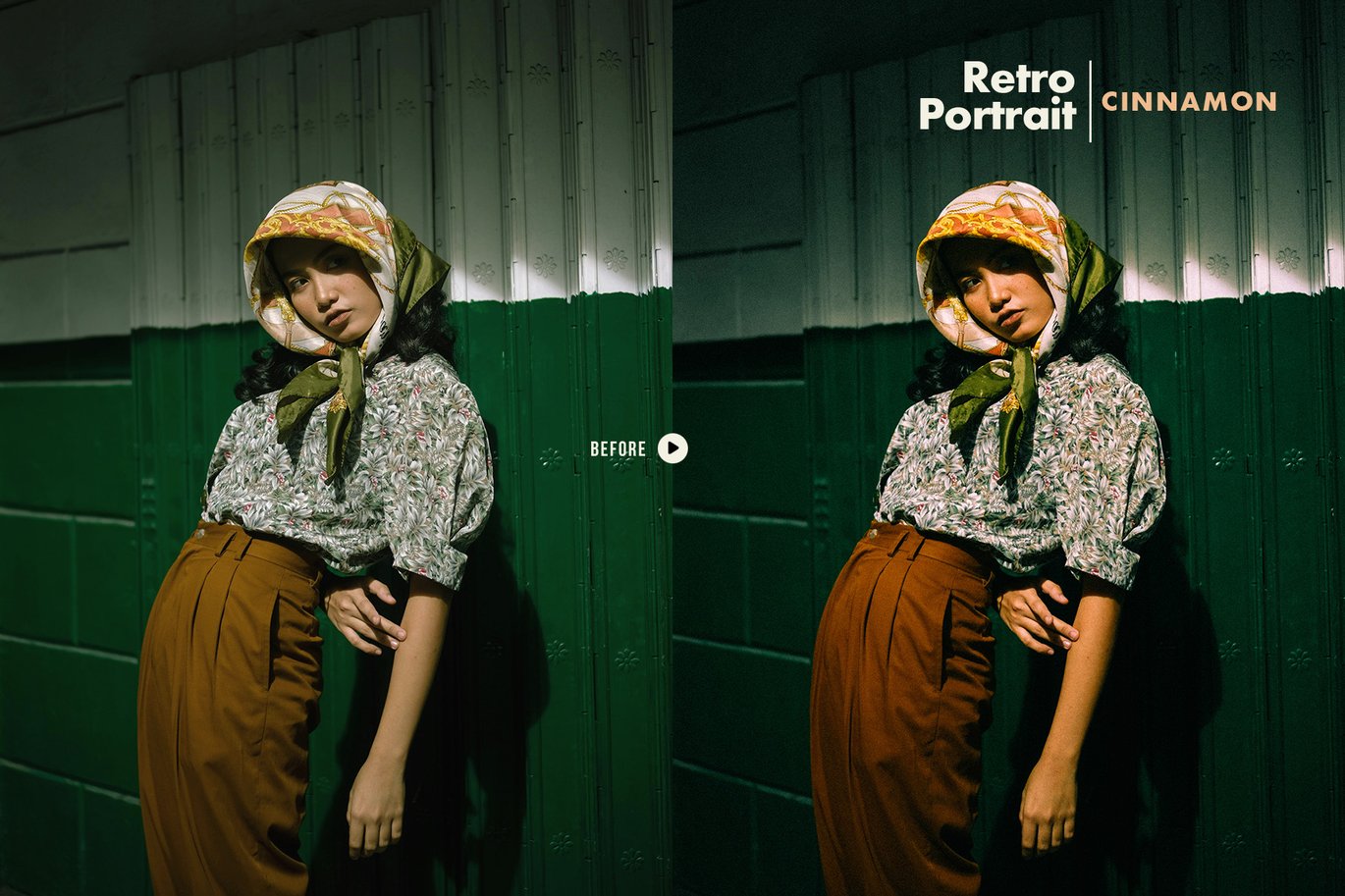 复古怀旧柯达胶片模拟摄影照片调色Lightroom预设包 Retro Portrait Lightroom Presets , 第2张