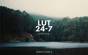 Roman Hense – LUTs 24-7 热门索尼SLOG-3浪漫旅拍电影风格LUT调色预设