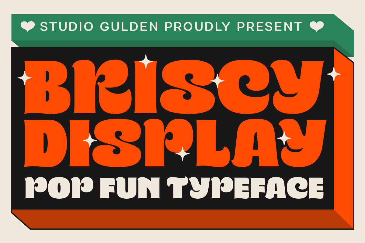 时尚俏皮品牌海报徽标包装设计衬线英文字体安装包 Briscy Display Font , 第1张