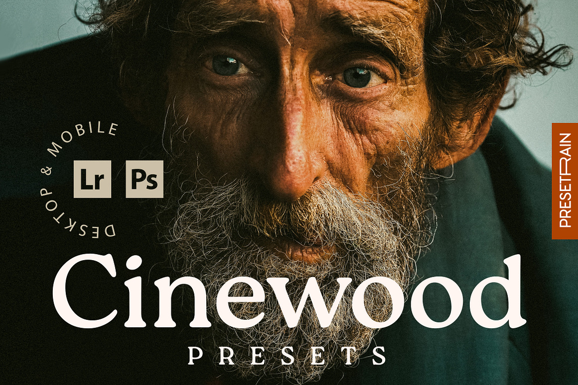 15组时尚温暖色调肖像电影摄影照片调色Lightroom预设 Cinewood – Lightroom Cinematic Presets , 第1张