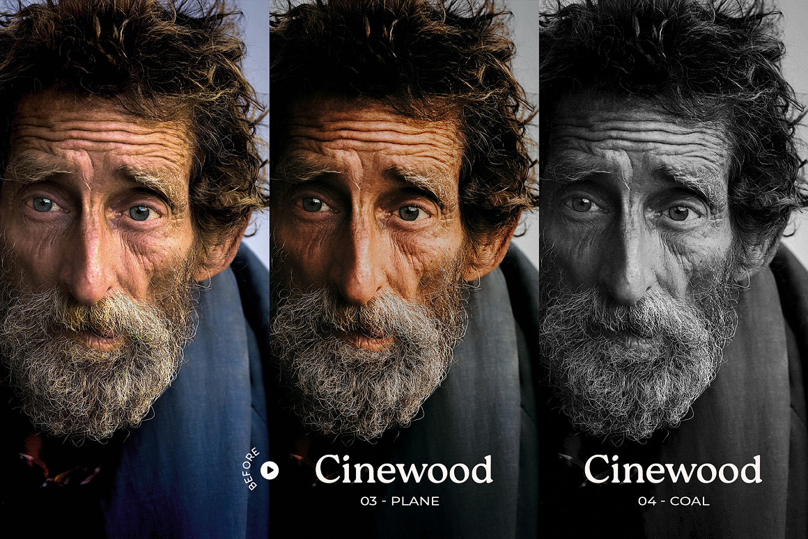 15组时尚温暖色调肖像电影摄影照片调色Lightroom预设 Cinewood – Lightroom Cinematic Presets , 第8张