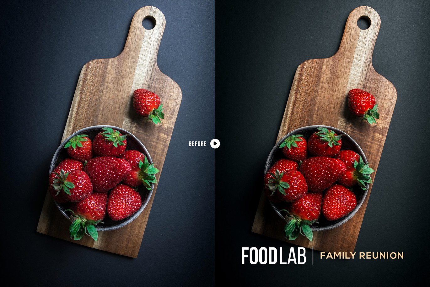 时尚暖色调美食餐厅博客摄影照片调色Lightroom预设 FoodLab – Food Presets for Lightroom & Photoshop , 第5张