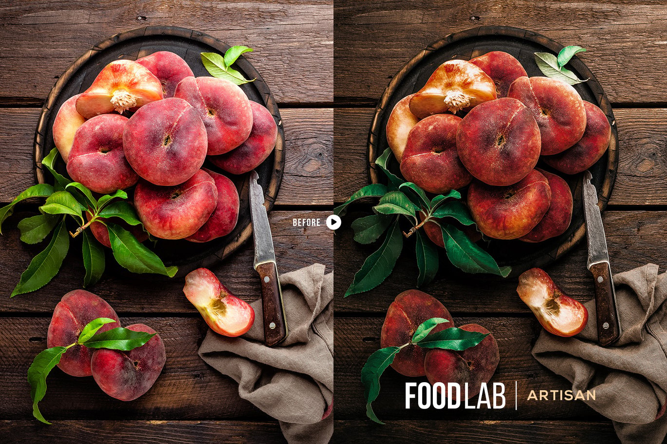 时尚暖色调美食餐厅博客摄影照片调色Lightroom预设 FoodLab – Food Presets for Lightroom & Photoshop , 第7张