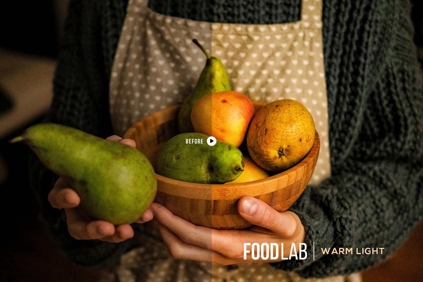 时尚暖色调美食餐厅博客摄影照片调色Lightroom预设 FoodLab – Food Presets for Lightroom & Photoshop , 第9张