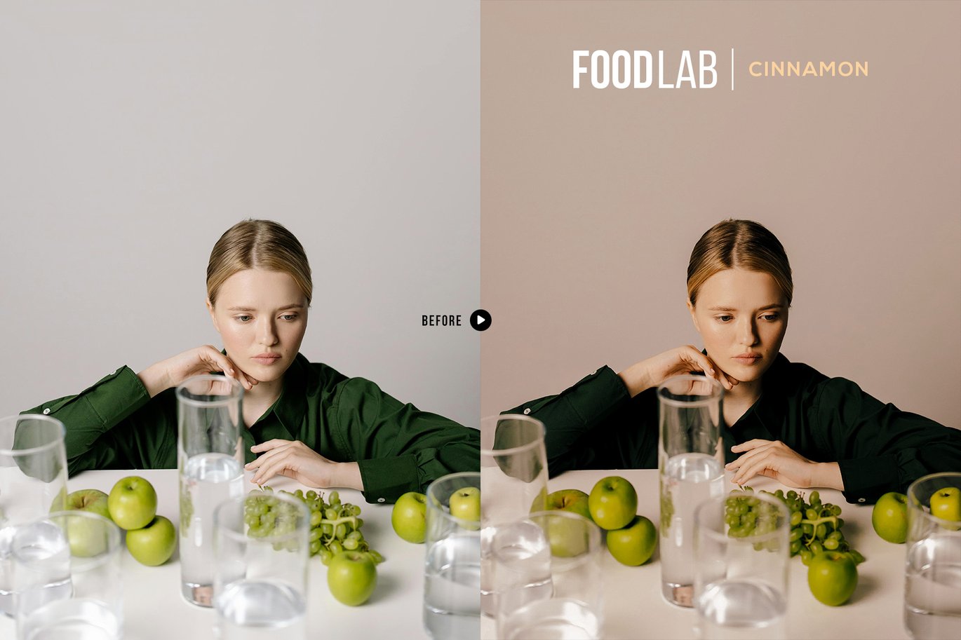 时尚暖色调美食餐厅博客摄影照片调色Lightroom预设 FoodLab – Food Presets for Lightroom & Photoshop , 第12张