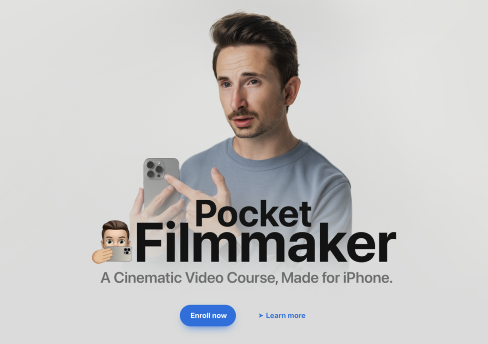 专业iPhone手机录制制作电影视频教程 中英文字幕 Full Time Filmmaker – Pocket Filmmaker , 第1张