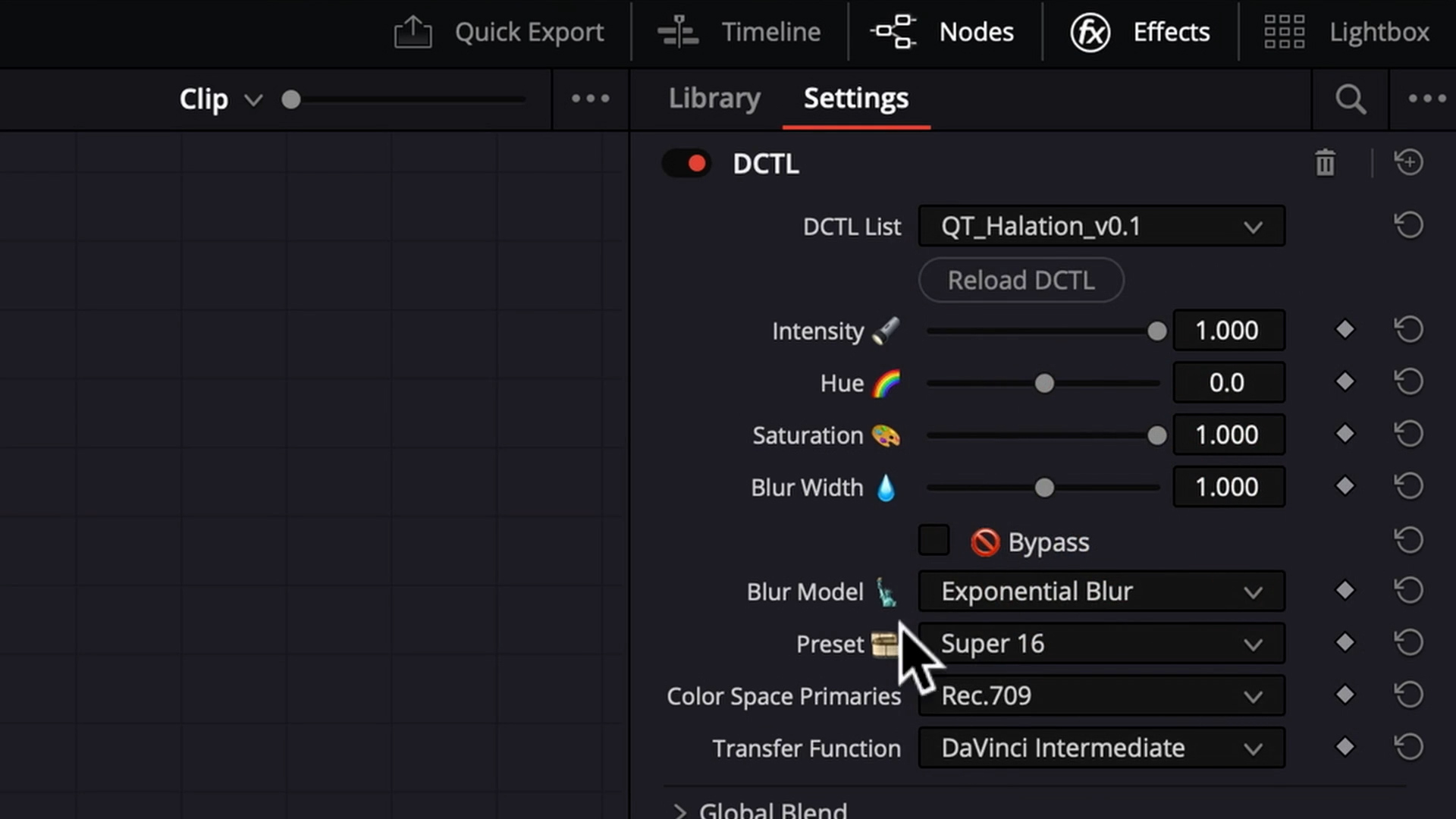 Qazi's Toolkit - Halation 真实复古胶片级底片光晕效果达芬奇DCTL调色插件 , 第7张