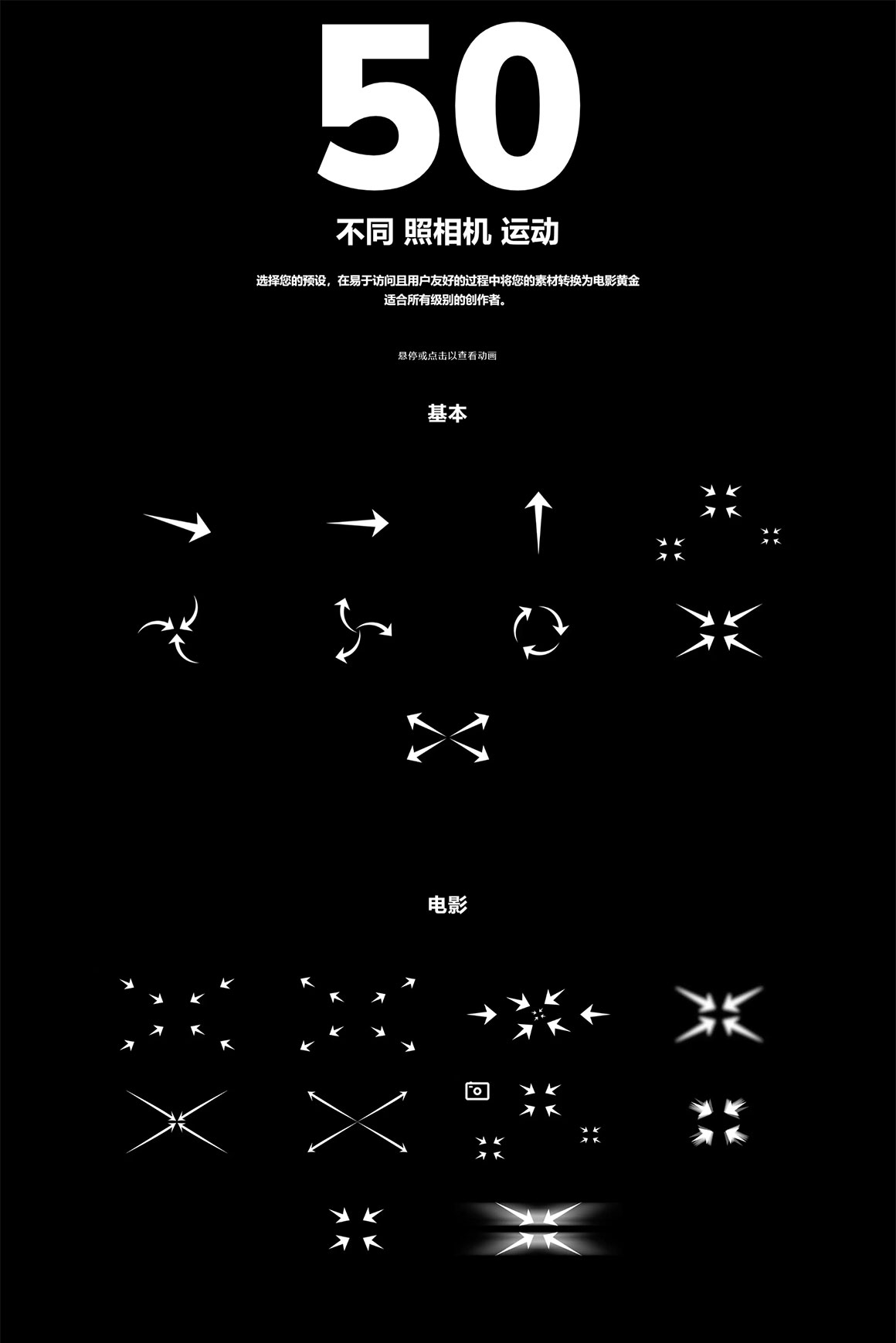 Motionvfx – mMovements DVR 50个创意摄像机运动跟踪镜头变焦电影摄影艺术效果达芬奇预设 , 第7张