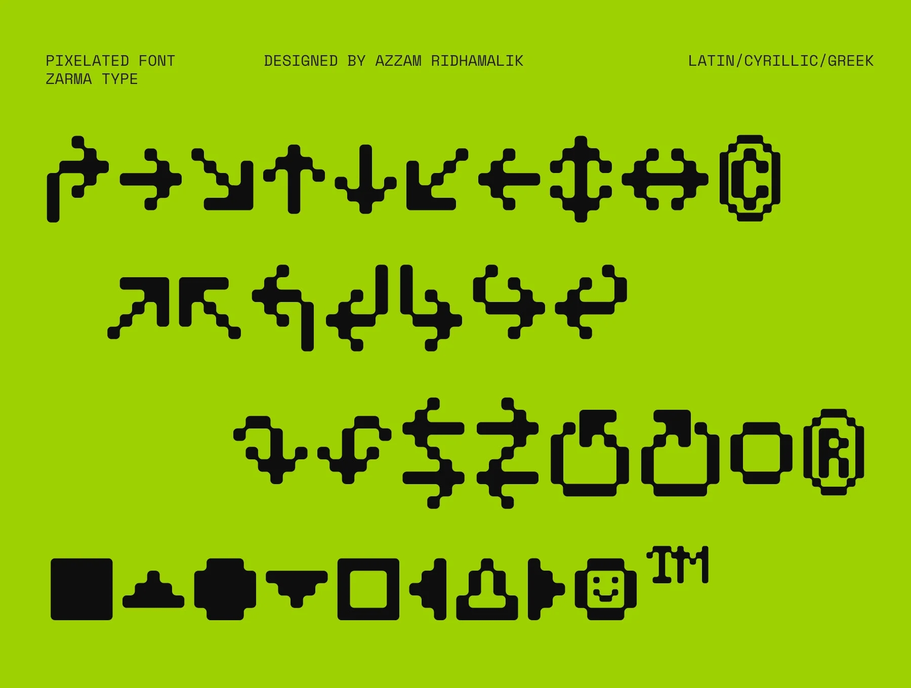 现代复古像素风品牌海报游戏设计装饰ps\ai英文字体安装包 Psygen – Modern Pixel Font , 第3张