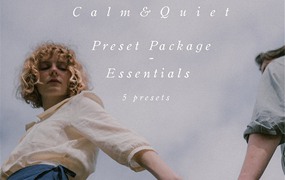 复古情绪电影胶片模拟颗粒晕影纹理人文扫街LR调色预设 Tina Sosna – Calm & Quiet – Preset Package Lightroom Desktop/Mobile