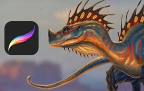 专业Procreate艺术绘画插画视频教程 中英文字幕 The Procreate 4.1 Super Course