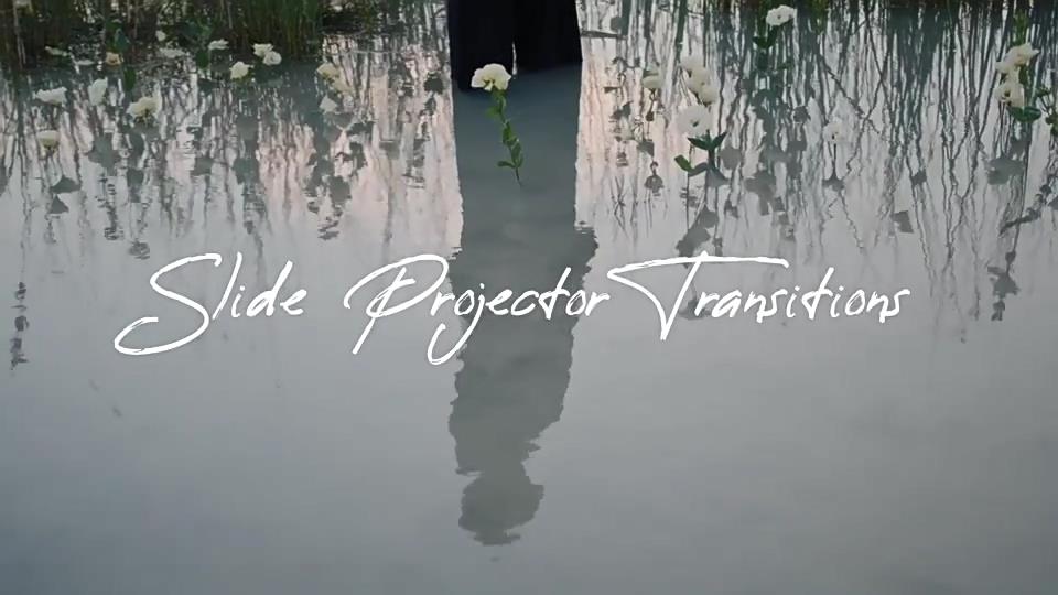 14种老式胶片遮罩放映机转场过渡+音效 Slide Projector Transitions 影视音频 第1张