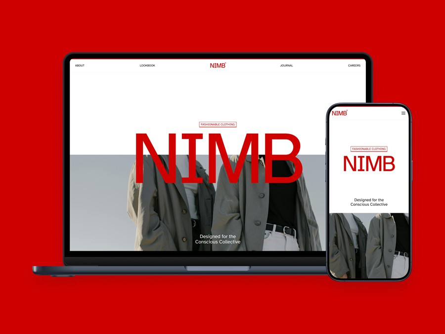 极简时装摄影个人作品集品牌展示网站WEB UI界面设计Figma模板素材 NIMB – Fashion Brand Website , 第4张