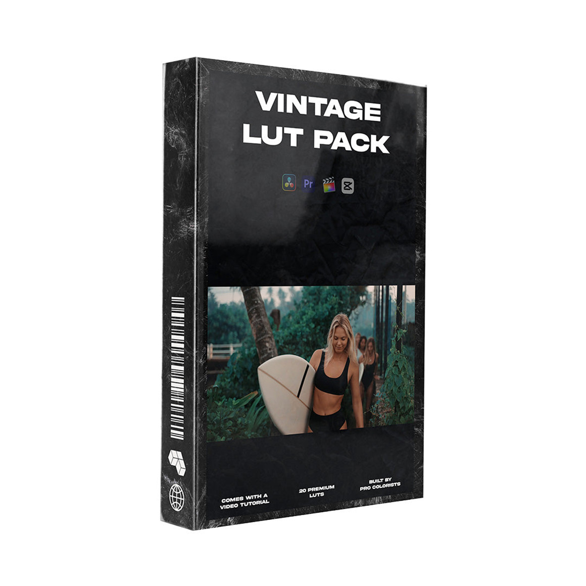 VINCENT COLORFILM VINTAGE - LUT Pack 复古电影美学胶片模拟SLOG/VLOG色彩分级视频短片LUT调色预设 , 第1张