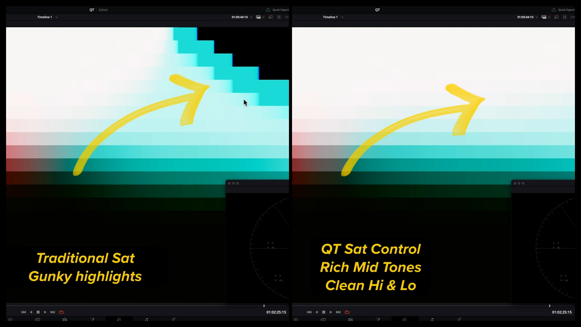 QT Saturation Control — Qazi’s Toolkit 网飞电影级完美画面饱和度调整达芬奇DCTL插件 , 第7张