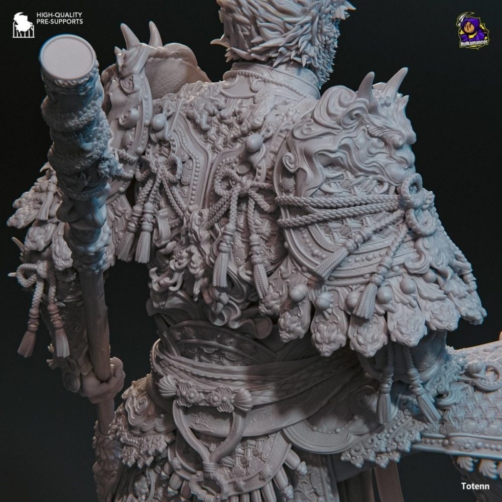 黑神话悟空3D打印模型MTL格式素材 Bulkamancer – Destined One – Black Myth Wukong – 3D Print Model , 第11张