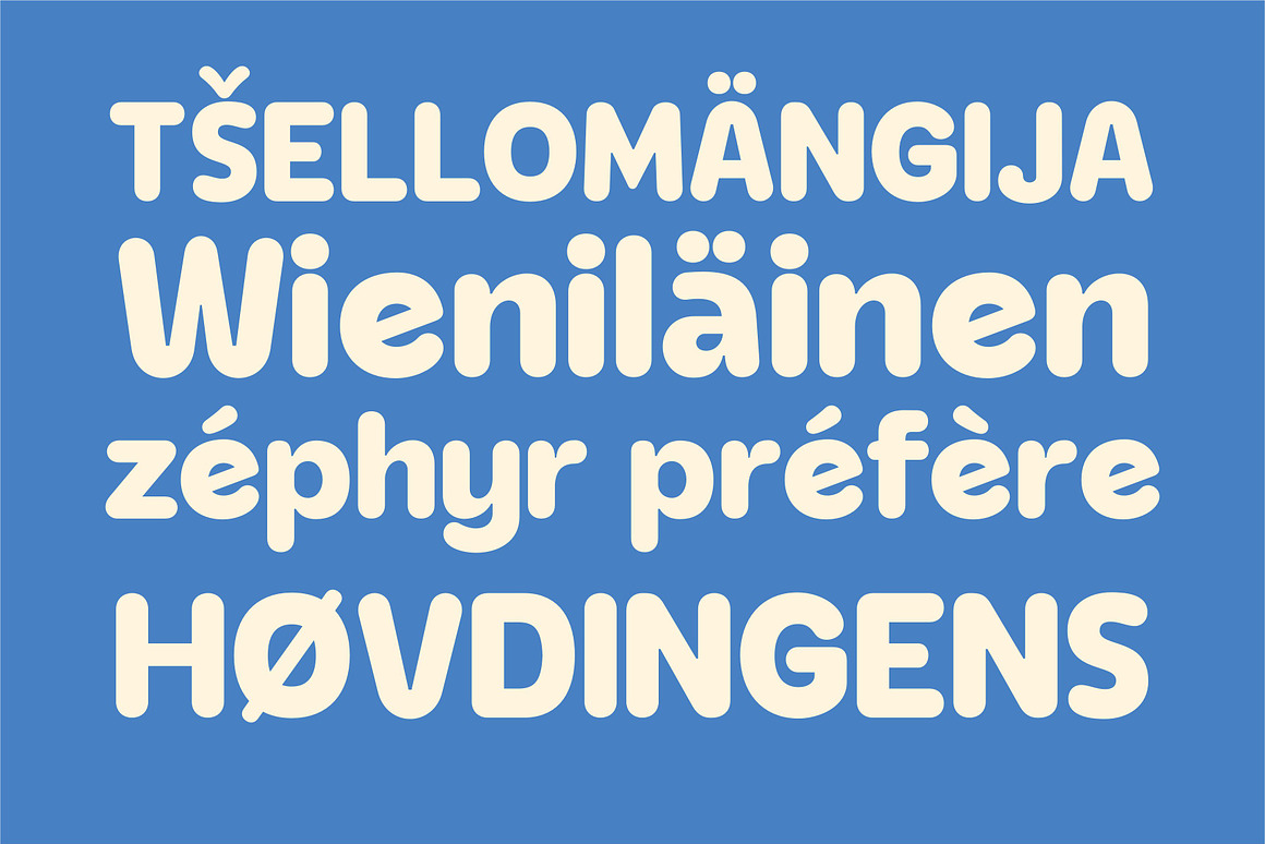 复古趣味卡通圆润70年代老式标题排版英文西文无衬线字体Gremont — Rounded Font 设计素材 第8张