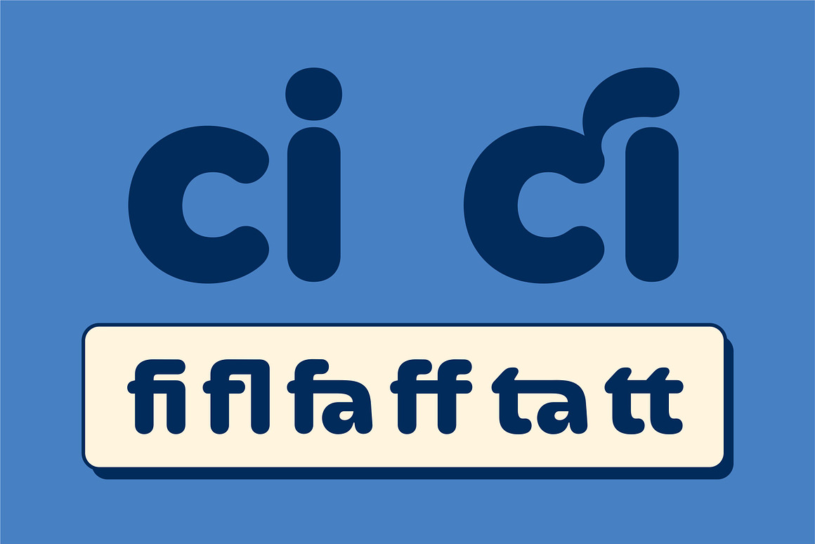 复古趣味卡通圆润70年代老式标题排版英文西文无衬线字体Gremont — Rounded Font 设计素材 第11张