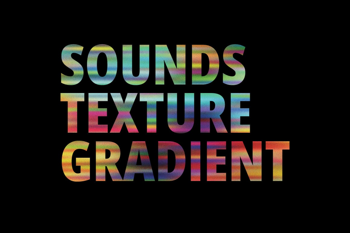 10款抽象艺术渐变颗粒噪点背景图片壁纸设计套装Sounds gradient texture background , 第5张