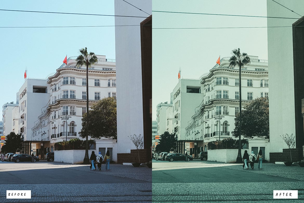 12组复古赛博朋克风街头电影婚礼博主摄影照片调色Lightroom预设 12 Street Cinematic Lightroom Presets , 第2张