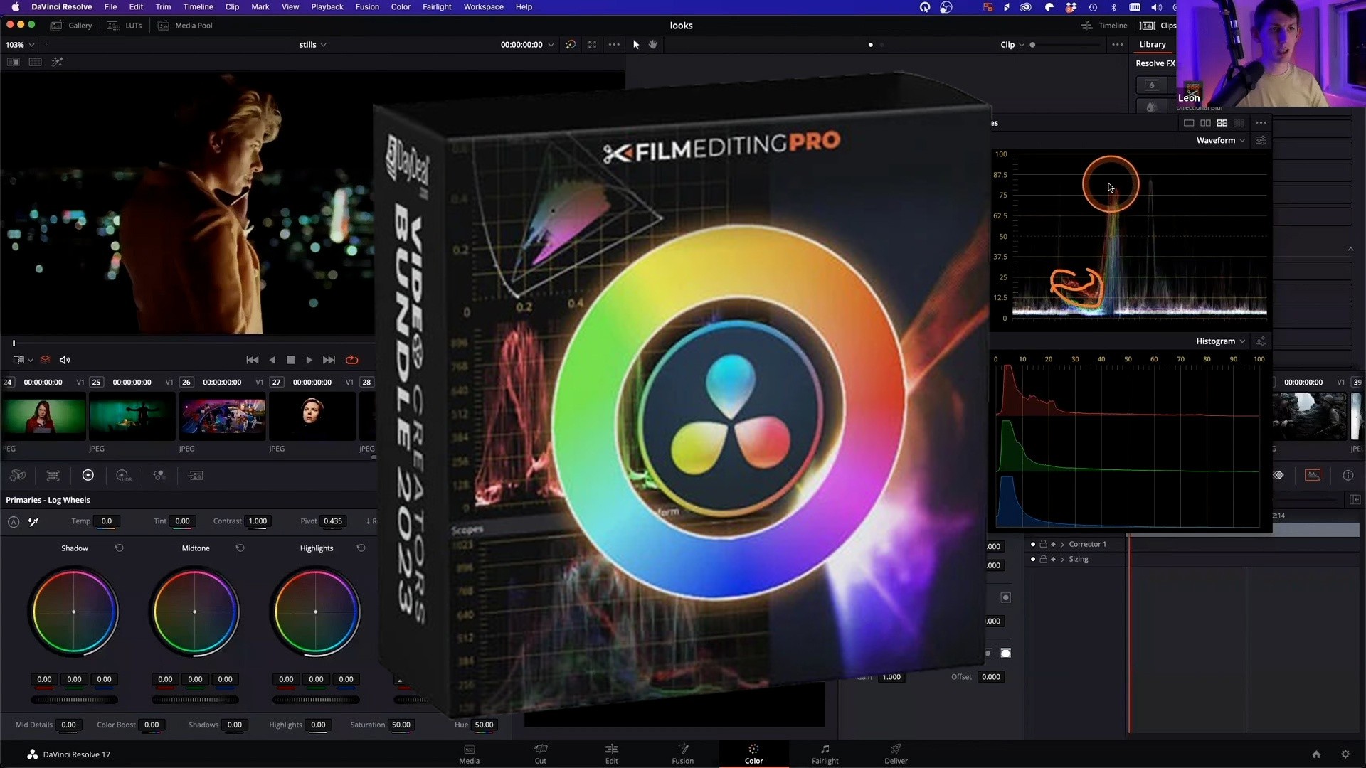 Film Editing Pro 达芬奇颜色分级调色课程 Color Grading 101 in DaVinci Resolve 设计教程 第1张