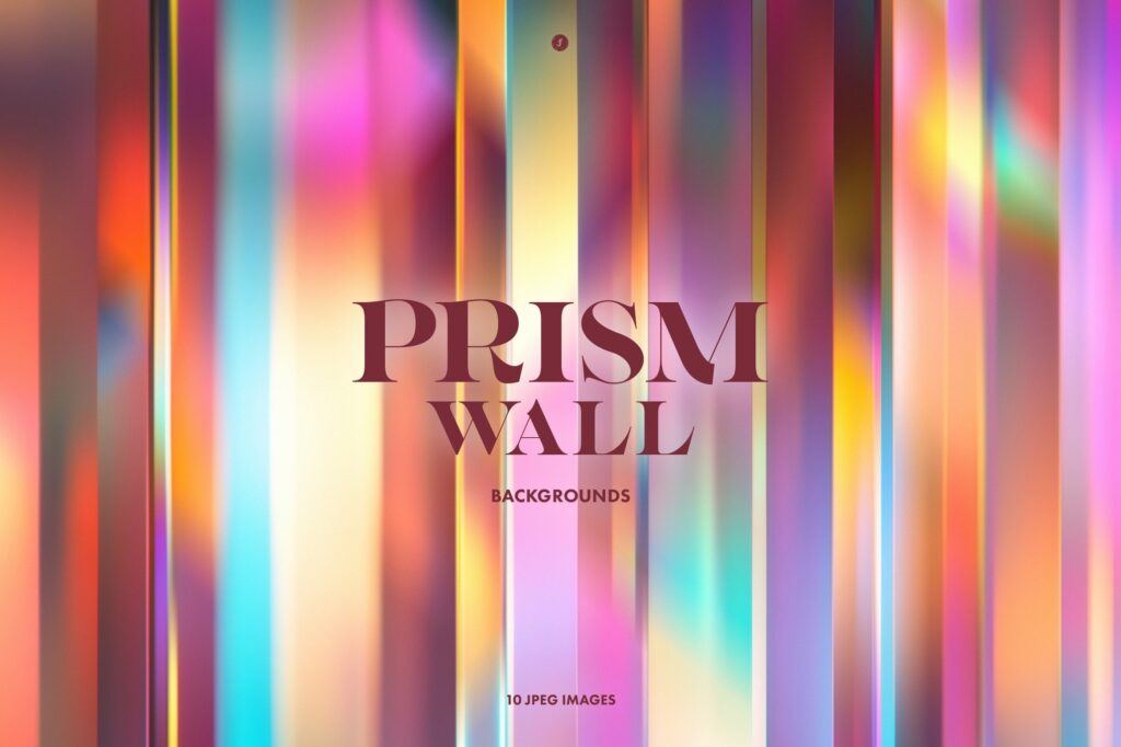 10款抽象艺术渐变棱镜折射光学艺术背景图片壁纸Prism Wall Backgrounds , 第1张