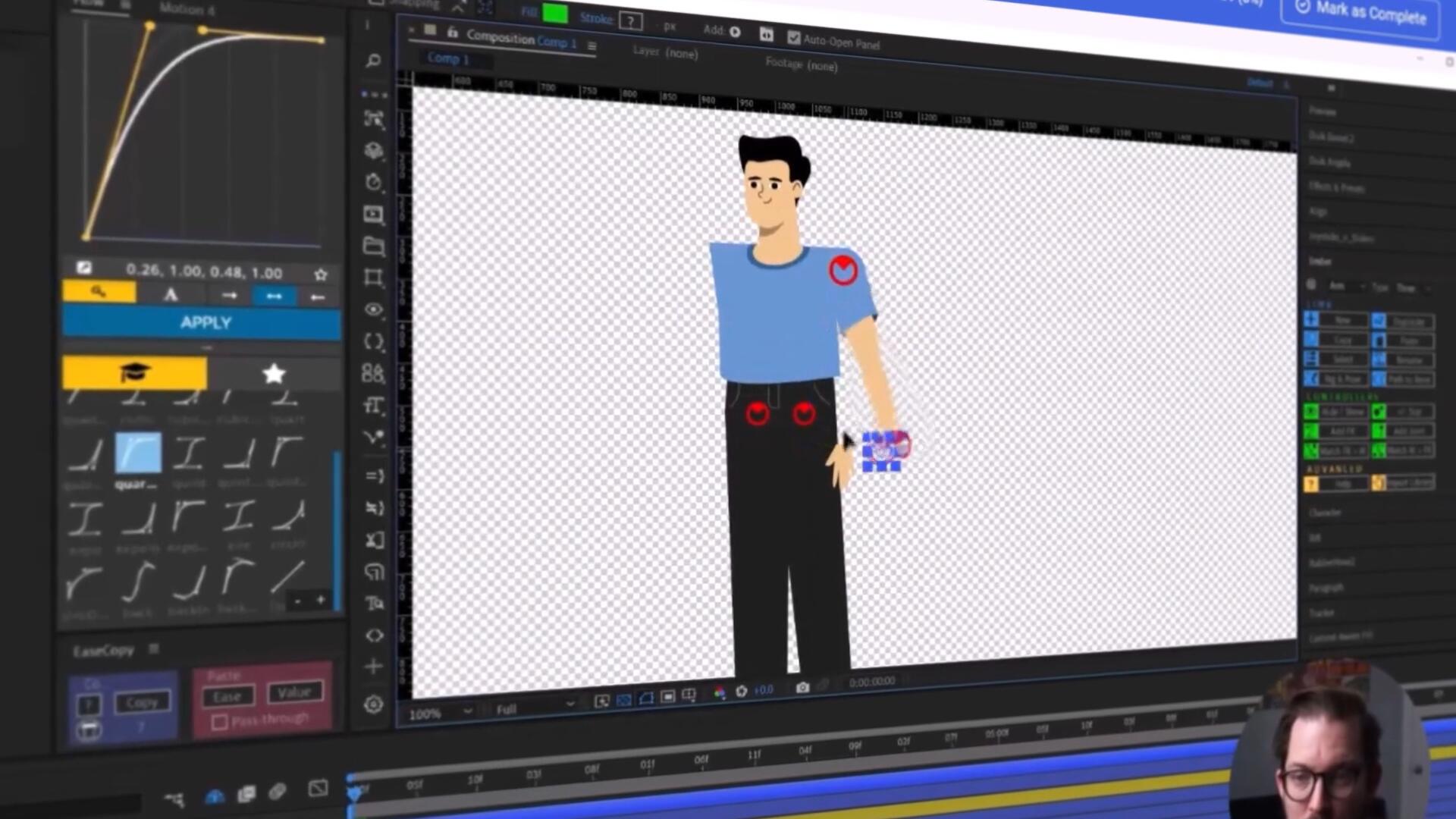 大师课程：专业角色AE+AI动画动态设计关键帧学院视频课程 Key Frame Academy – Character Animation Launchpad , 第7张