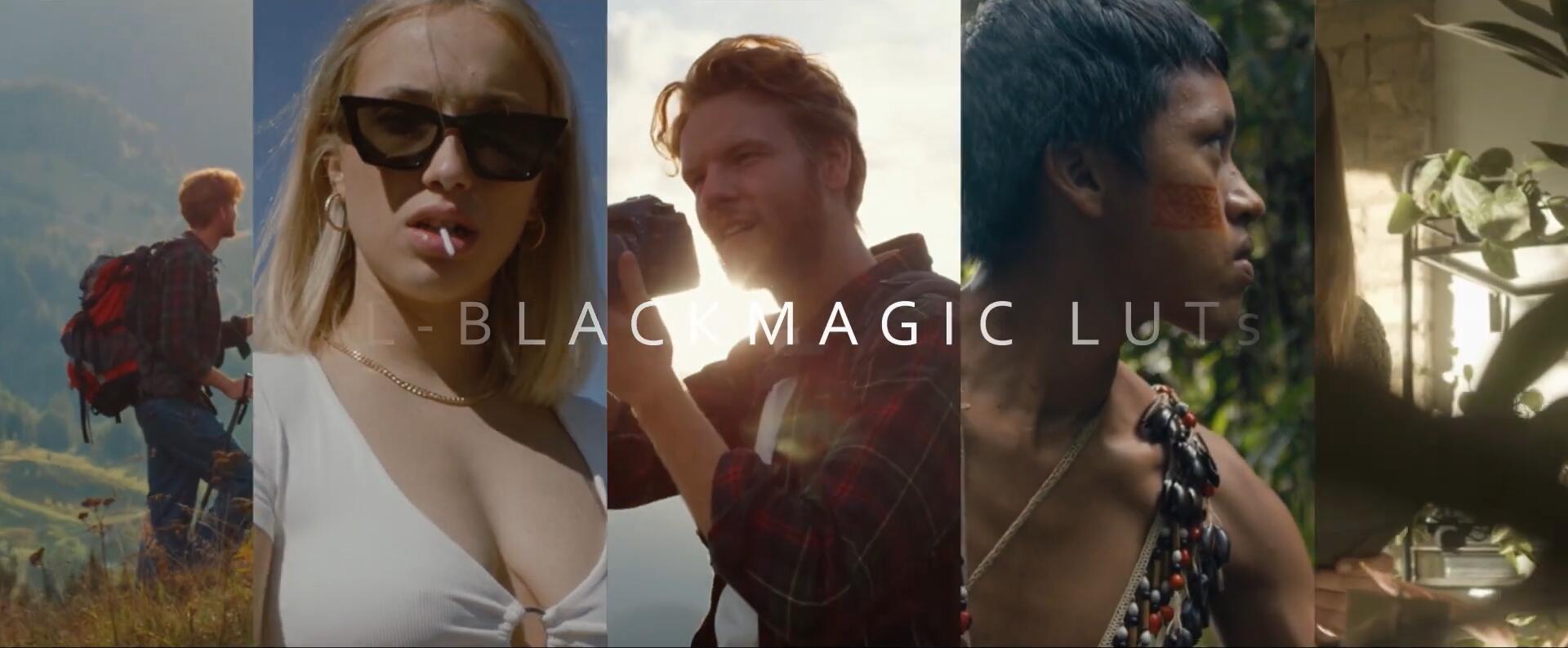 Pixflow - CL-BlackMagic Lut Pack 高品质重现BlackMagic专业电影机风格色彩分级LUT调色预设 , 第1张