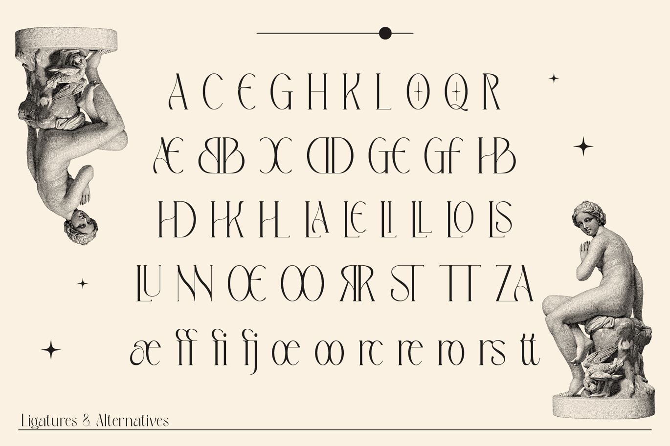 时尚优雅杂志包装婚礼请柬设计衬线英文字体安装包 Peskia – Variable Font Family , 第13张