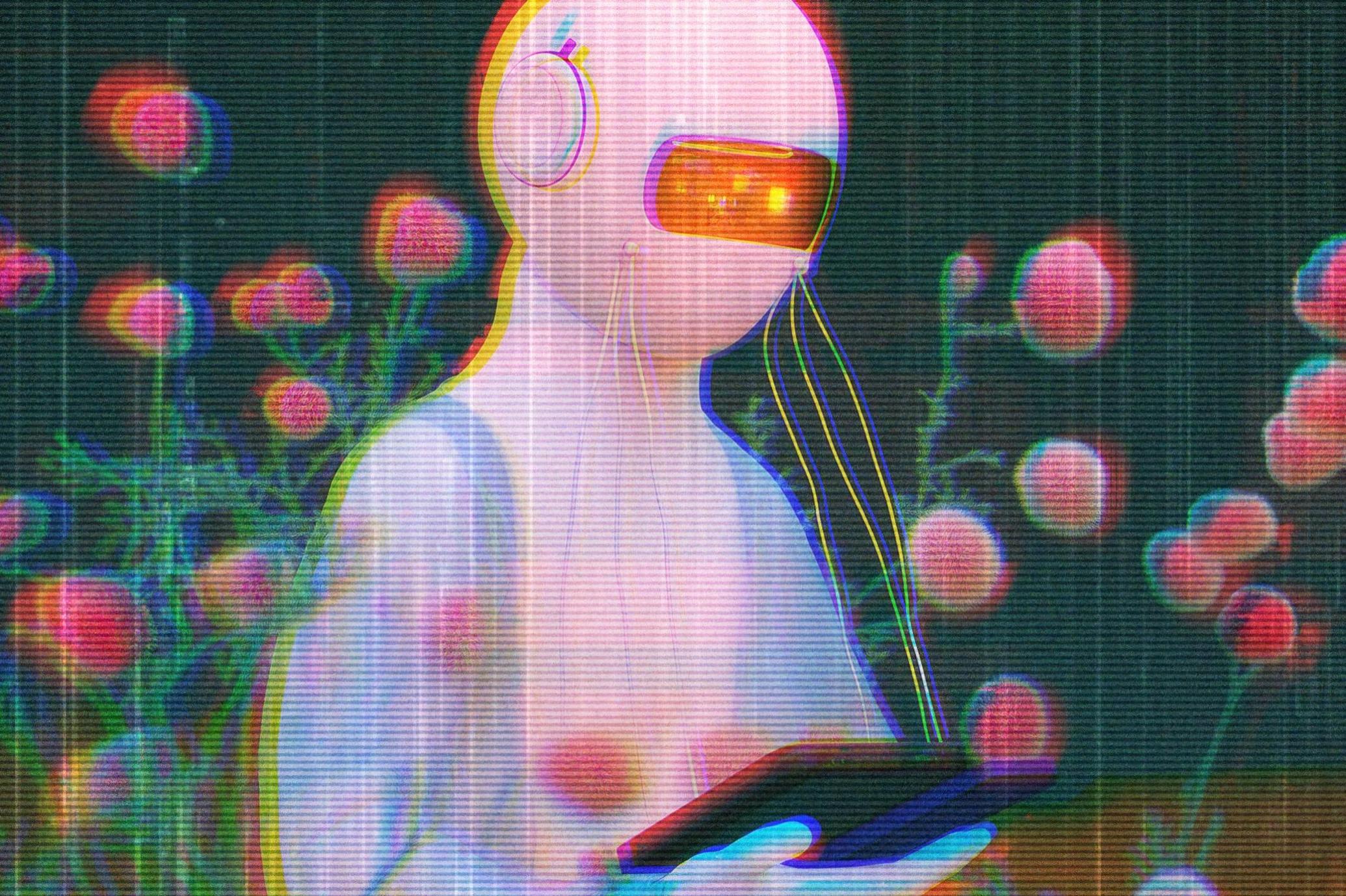 复古故障毛刺照片效果ps特效滤镜样机 Retro Glitched Photo Effect , 第5张