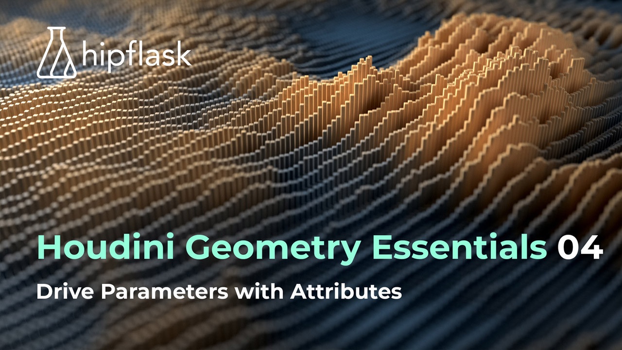 Hipflask Houdini基本几何节点使用全面教学基础教程8套 中英文文字幕Hipflask – Houdini The Geometry Essentials Collection , 第5张