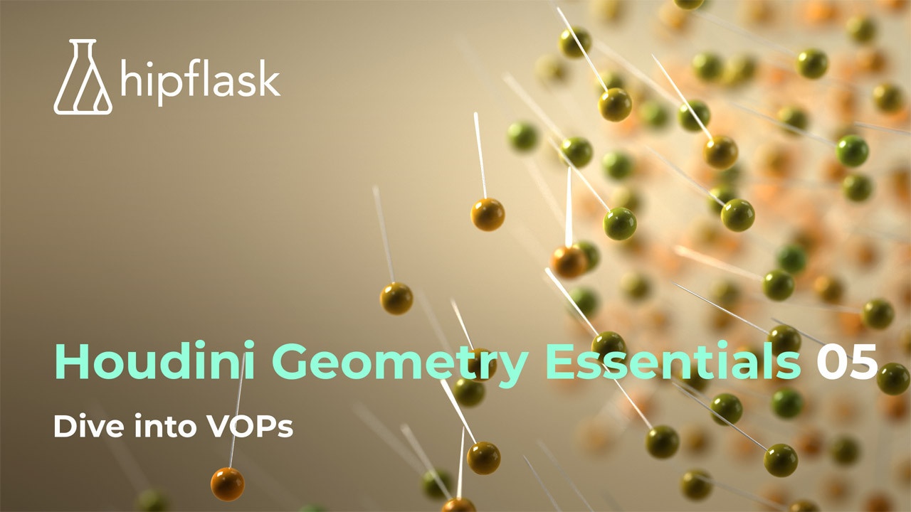 Hipflask Houdini基本几何节点使用全面教学基础教程8套 中英文文字幕Hipflask – Houdini The Geometry Essentials Collection , 第6张