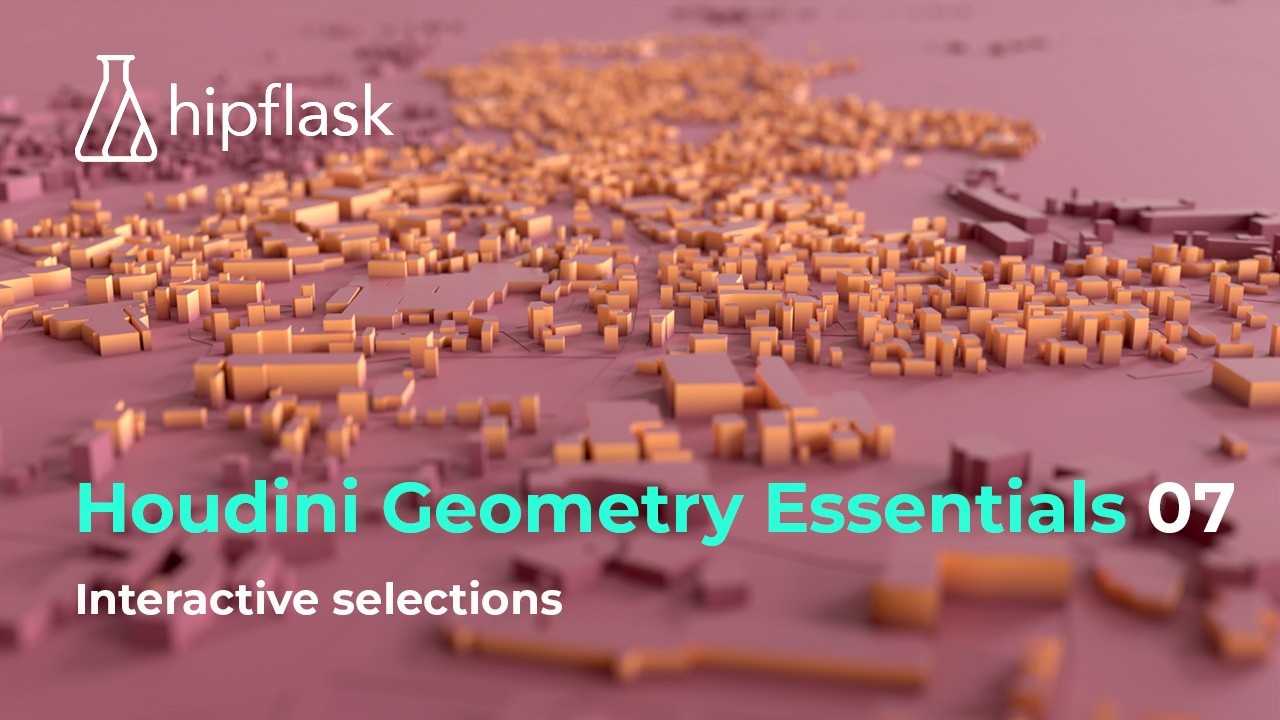 Hipflask Houdini基本几何节点使用全面教学基础教程8套 中英文文字幕Hipflask – Houdini The Geometry Essentials Collection , 第8张