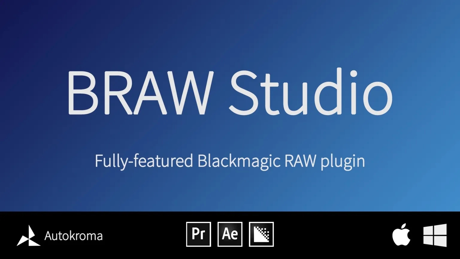 AE/PR插件：兼容BRAW文件格式视频导入编辑调色AE/PR插件 BRAW Studio v3.3.3 for Mac , 第2张