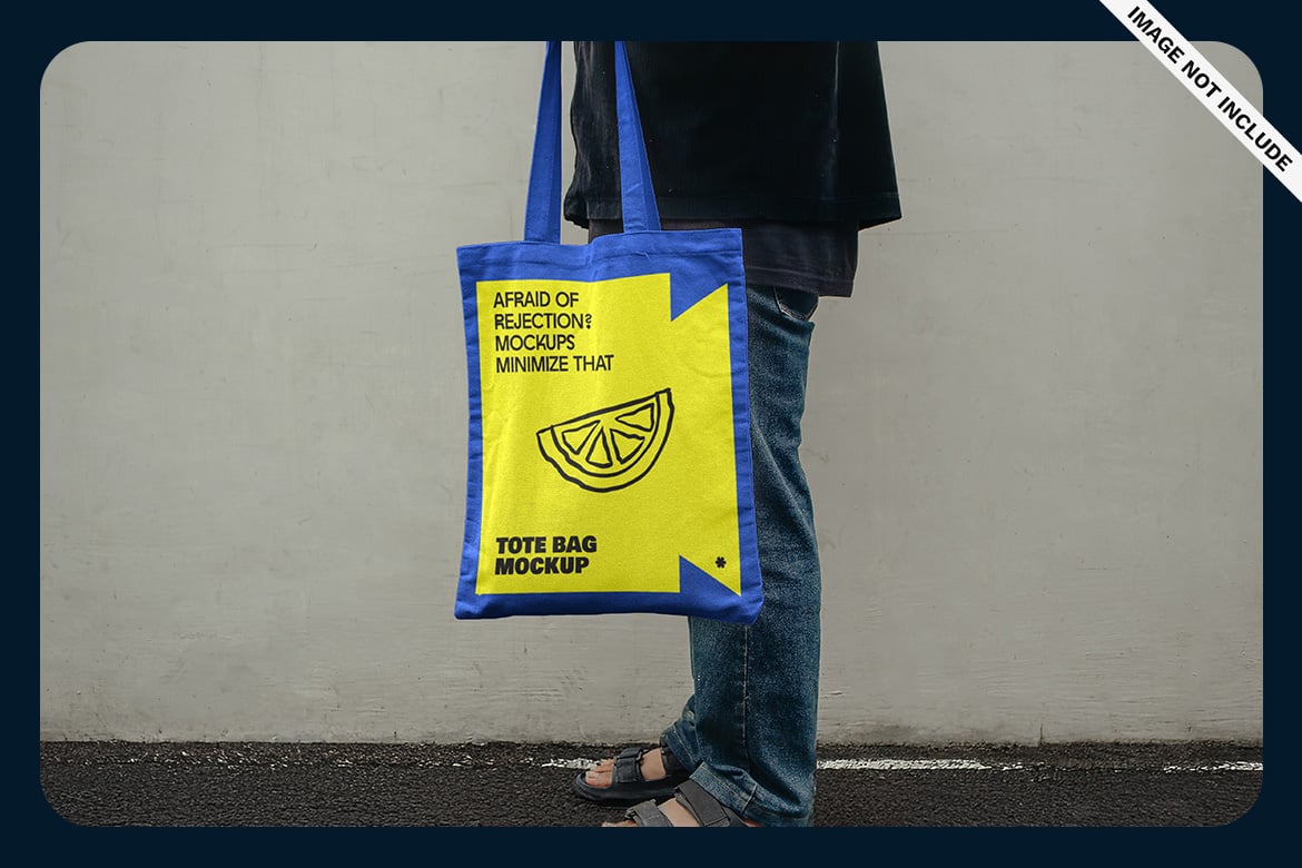 真实拍摄手提帆布袋设计VI贴图PSD样机模板素材Tote Bag Mockup – VOL 6 , 第2张