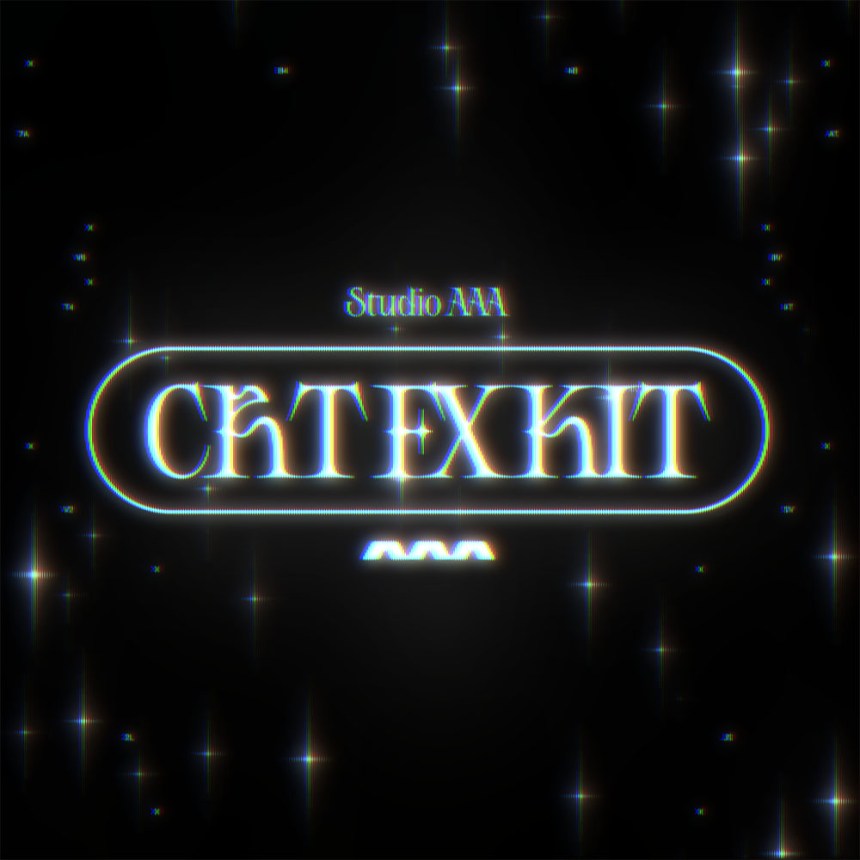 一键式复古CRT电视怀旧风格发光毛刺图案化效果PS动作 Studio AAA CRT FX Kit , 第3张